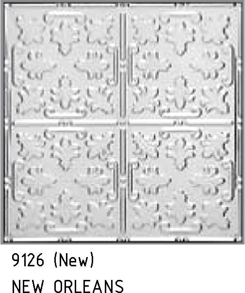 Embossed Ceiling Tiles.  Tin Ceiling Tiles